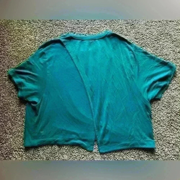 Athleta Green Short Sleeve Top - Picture 3 of 4